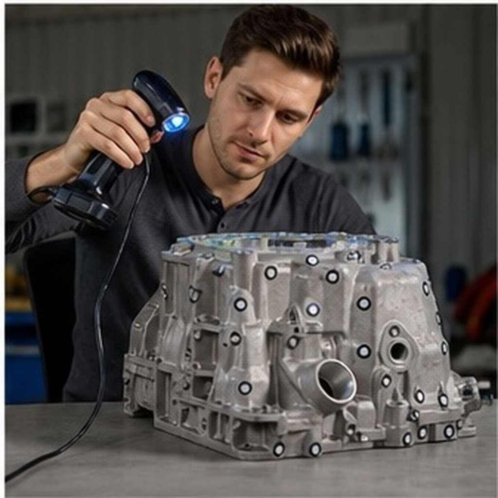 Handheld 3D Scanner High Precision - 5 vellen hoogreflecterende 3D-scanningsmarkeringen voor draagbare