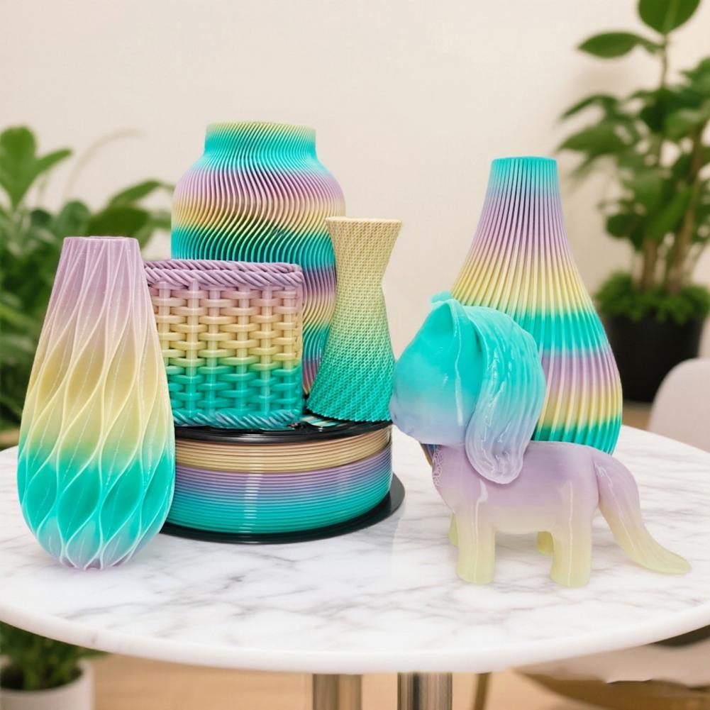 Fdm Printer - 1,75 mm PETG-filament FDM-printerbenodigdheden Regenbooggradiënt PETG-filament