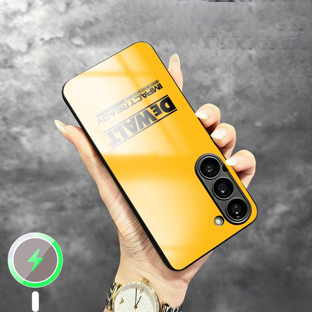 Glass Bed - Modellen coole DeWalt-design telefoonhoesjes voor Samsung