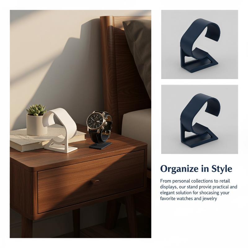 3D Printer Stand - 3D-geprinte horlogestandaard met ergonomisch, glad en