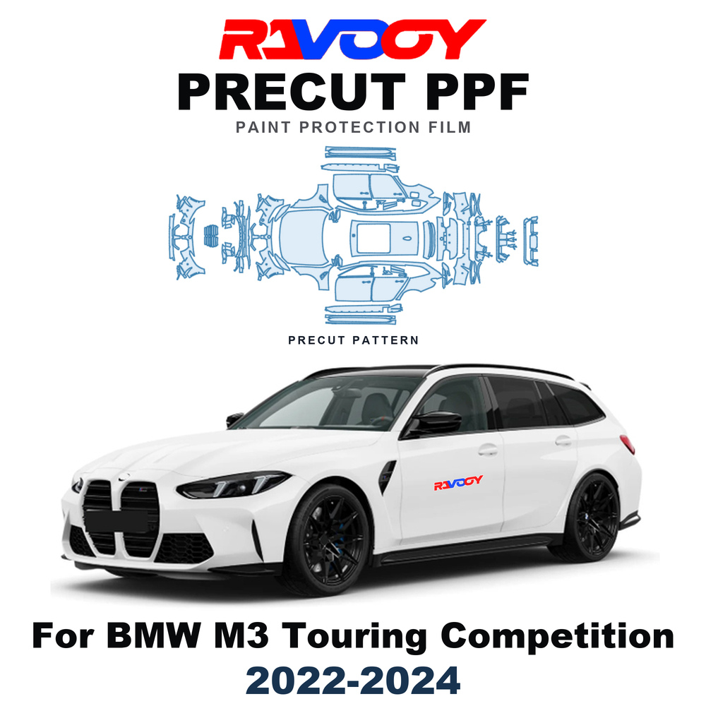 Abs Filament - Voorgesneden PPF voor BMW M3 Touring