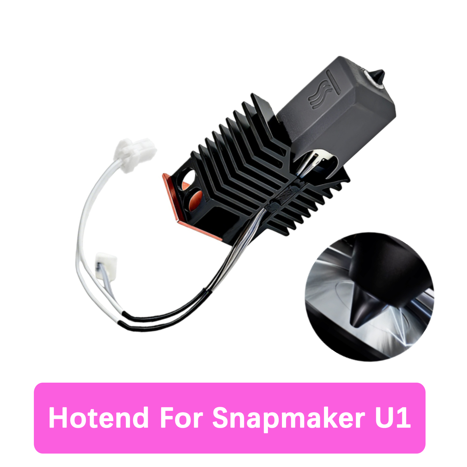 High Flow Ceramic Hotend - High Flow Hotend voor Snapmaker U1