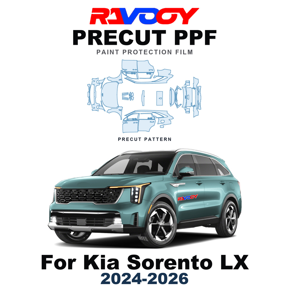 Abs Filament - Voorgesneden PPF voor Kia Sorento LX