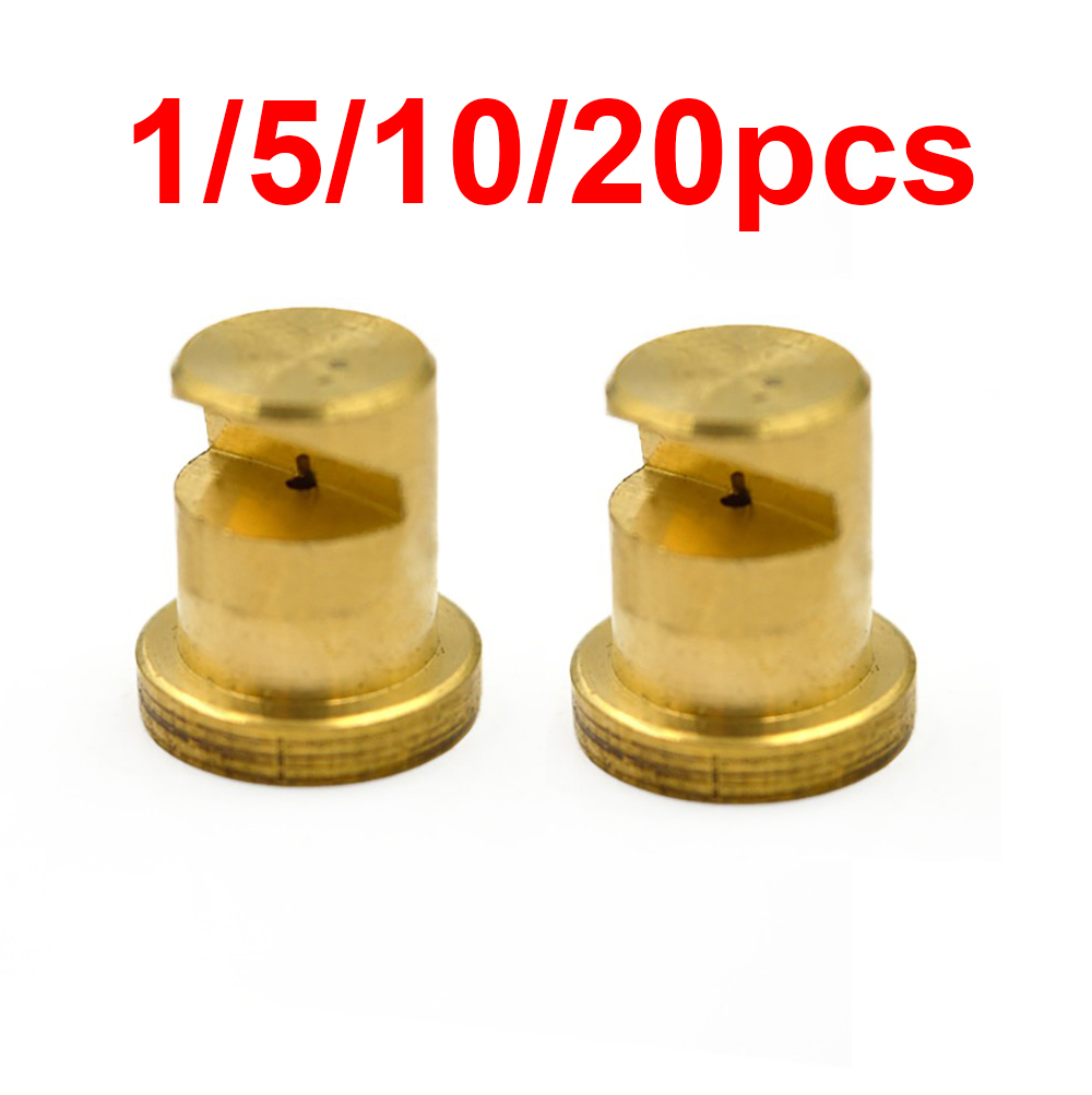 Nozzle Brass - 1/5/10 stuks landbouwspuitmondstuk, 150 graden messing