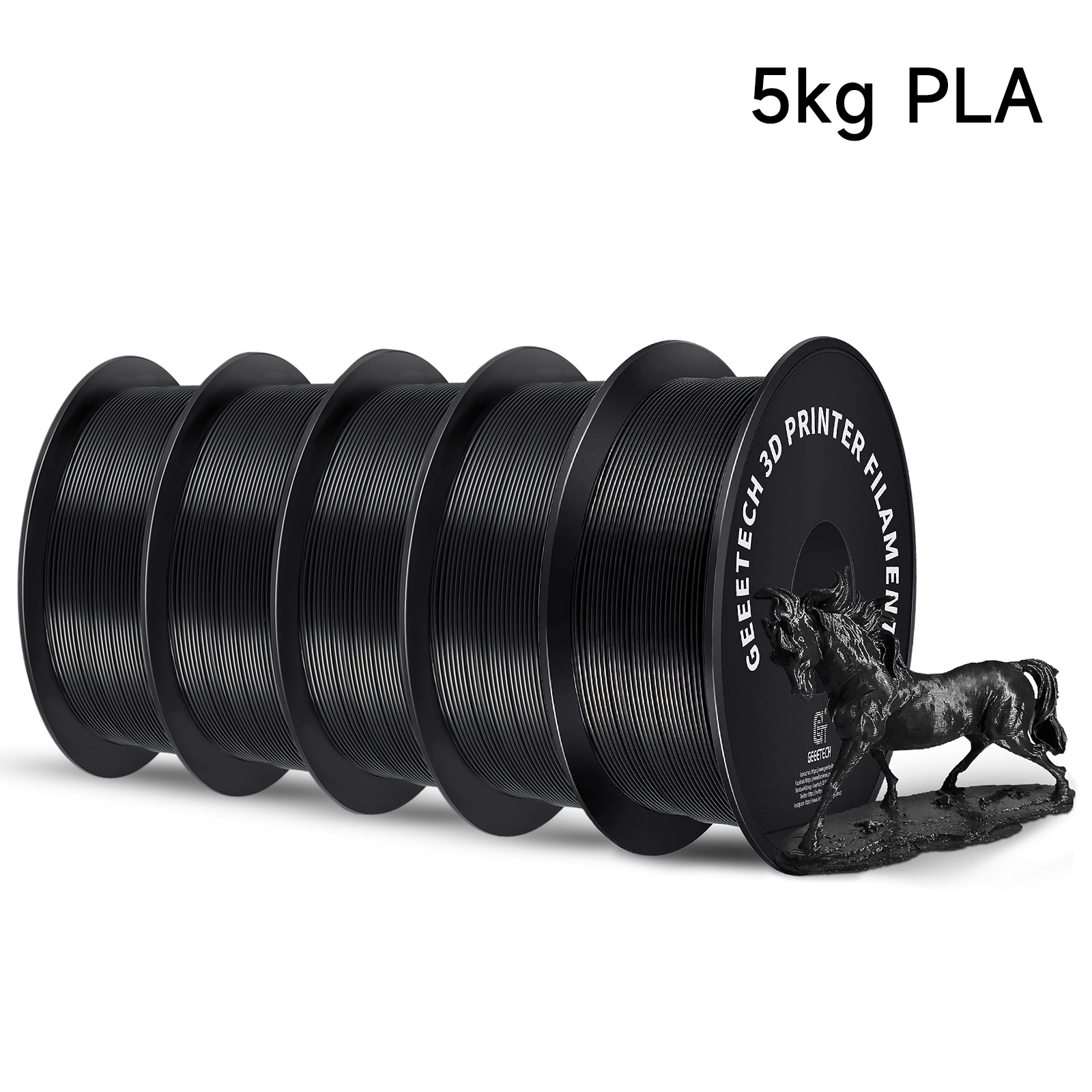 Filament 1.75 - Geeetech 5Kg standaard PLA-filament 1,75 mm