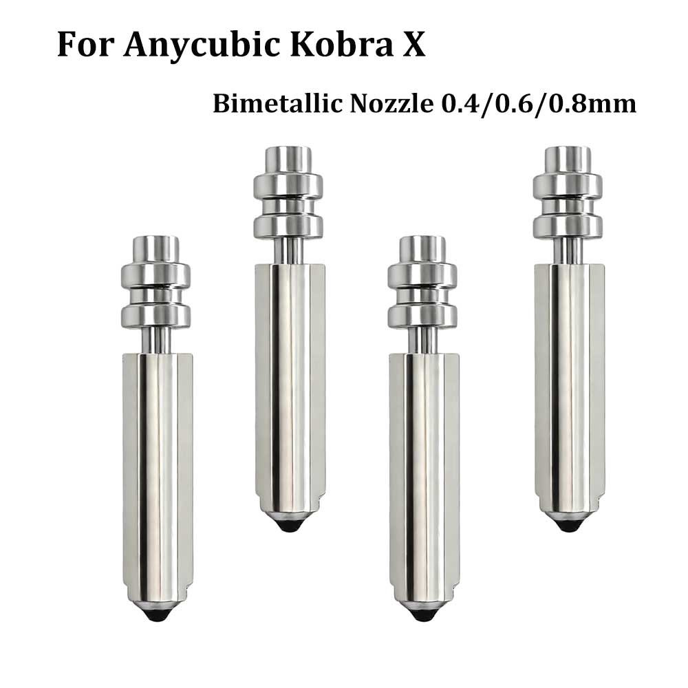 Hotend 0.4Mm - Voor Anycubic Kobra X 0.6/0.8/0.4mm Heatbreak