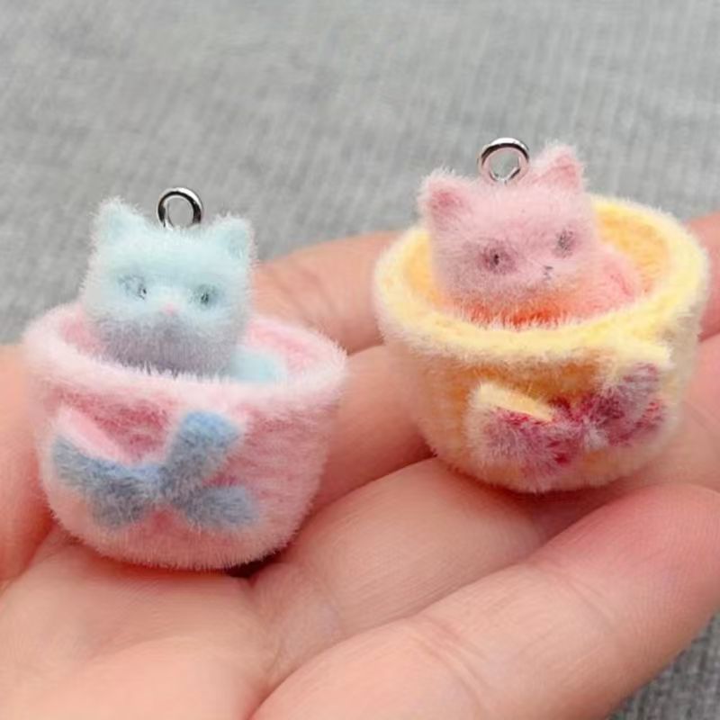 4 stuks 3D pluche hars kattenh - Resin recensie en prijs
