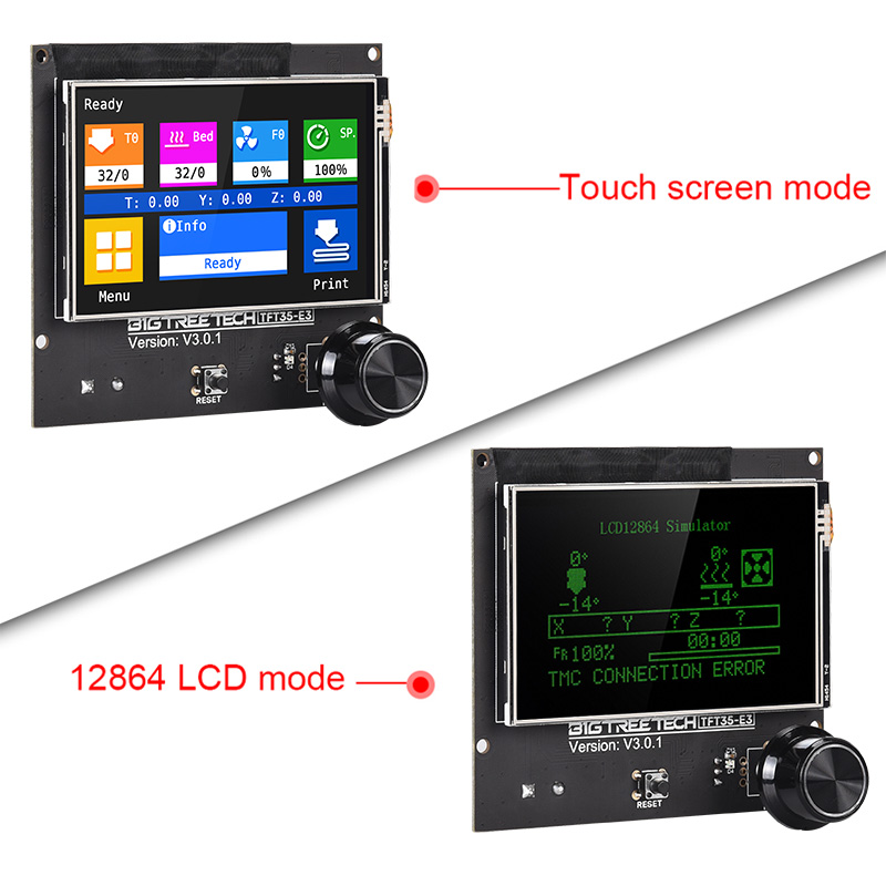 BIGTREETECH TFT35 E3 V3.0 3D-p - Skr Mini E3 recensie en prijs