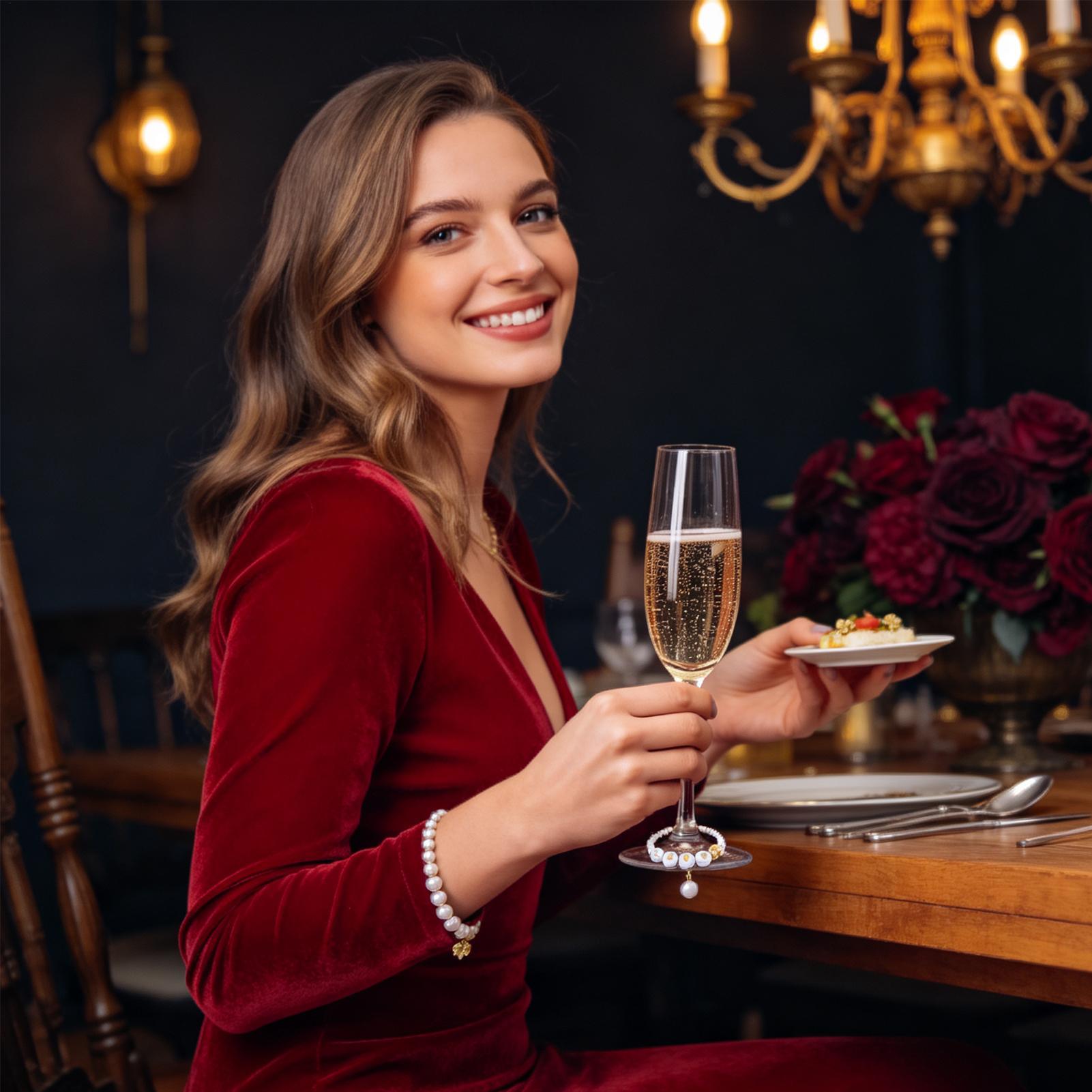Drinkcharms voor glazen met kr - Resin recensie en prijs