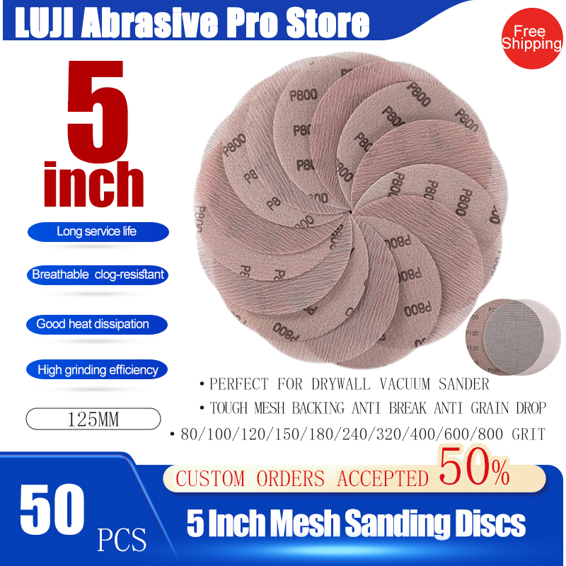 5 inch 125mm Mesh Schuurschijf - Extruder recensie en prijs