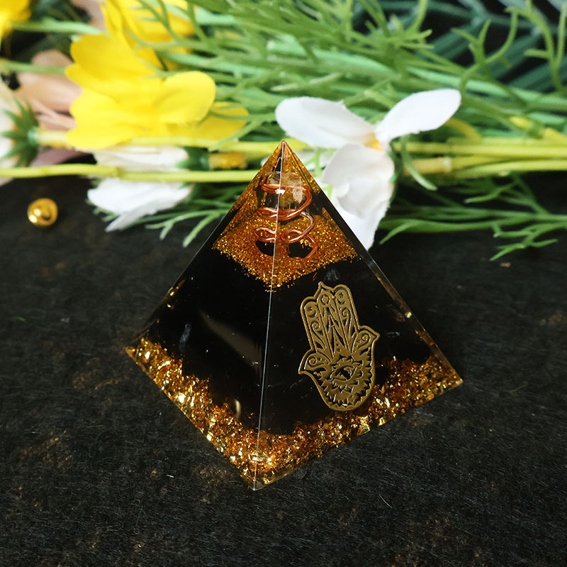 Hamsa Hand Hars Kristal Pirami - Resin recensie en prijs