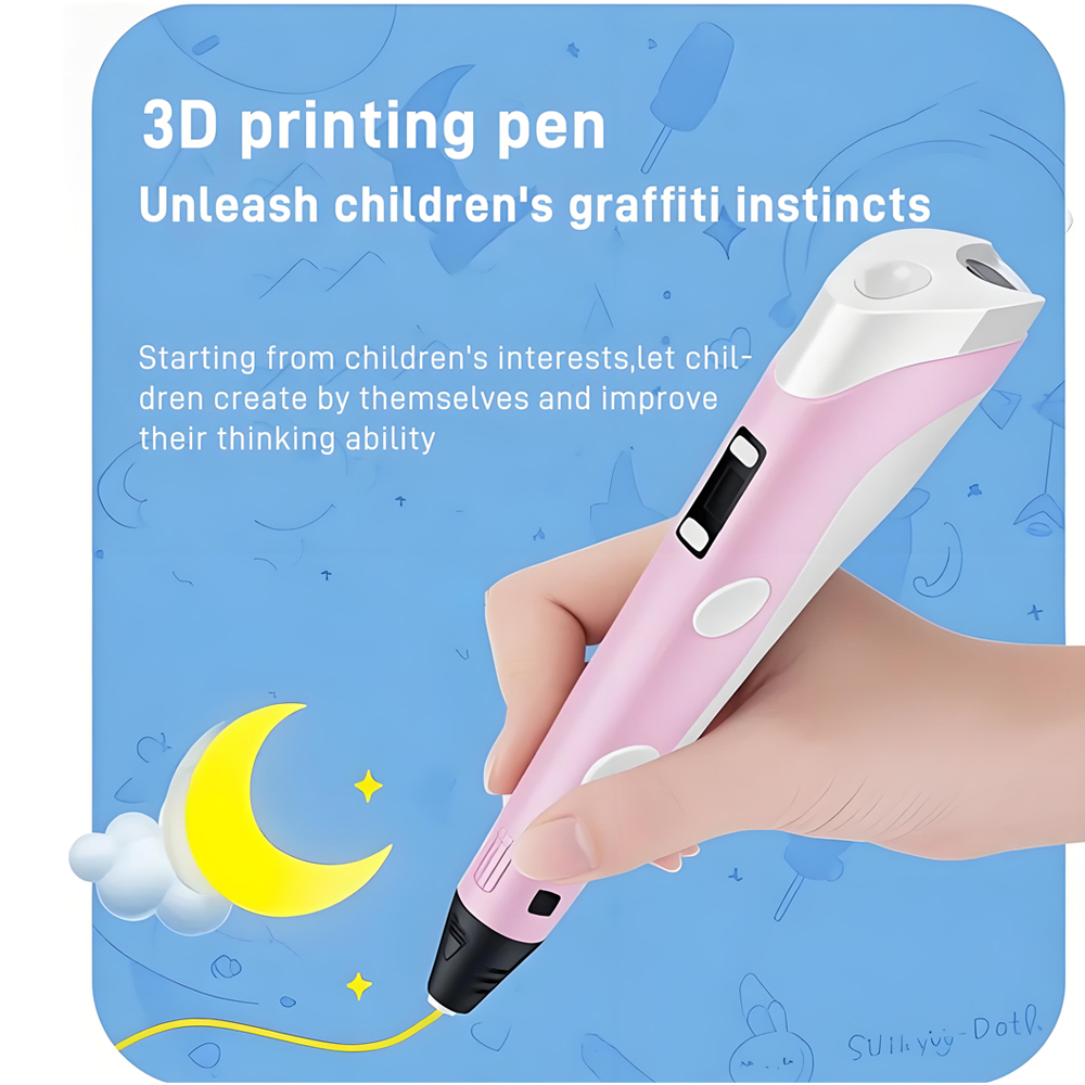 3D-pen voor kinderen, 3D-teken - Pla Filament recensie en prijs