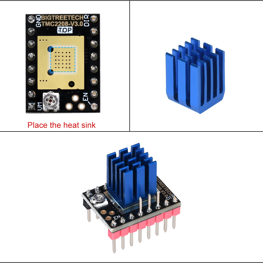 BIGTREETECH TMC2208 V3.0 Stapp - Skr Mini E3 recensie en prijs