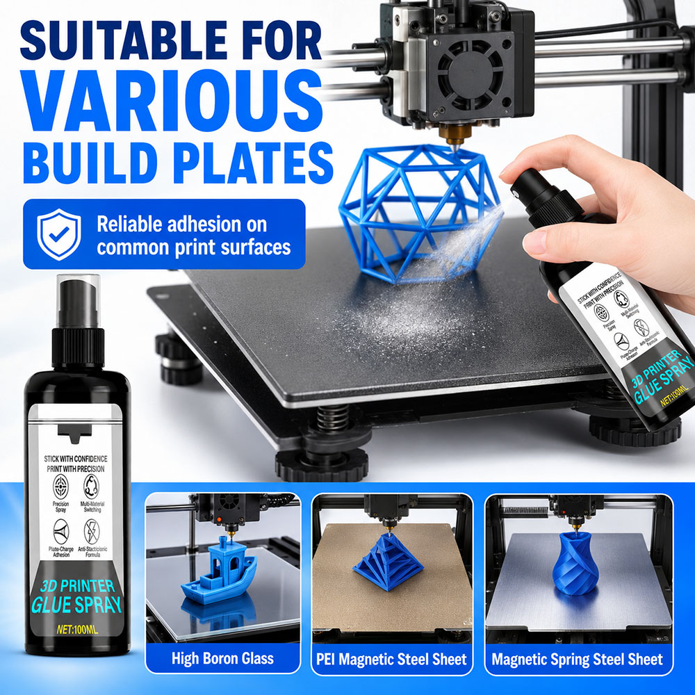 100/200ml Sterke 3D-printerlij - 3D Printer Bed recensie en prijs