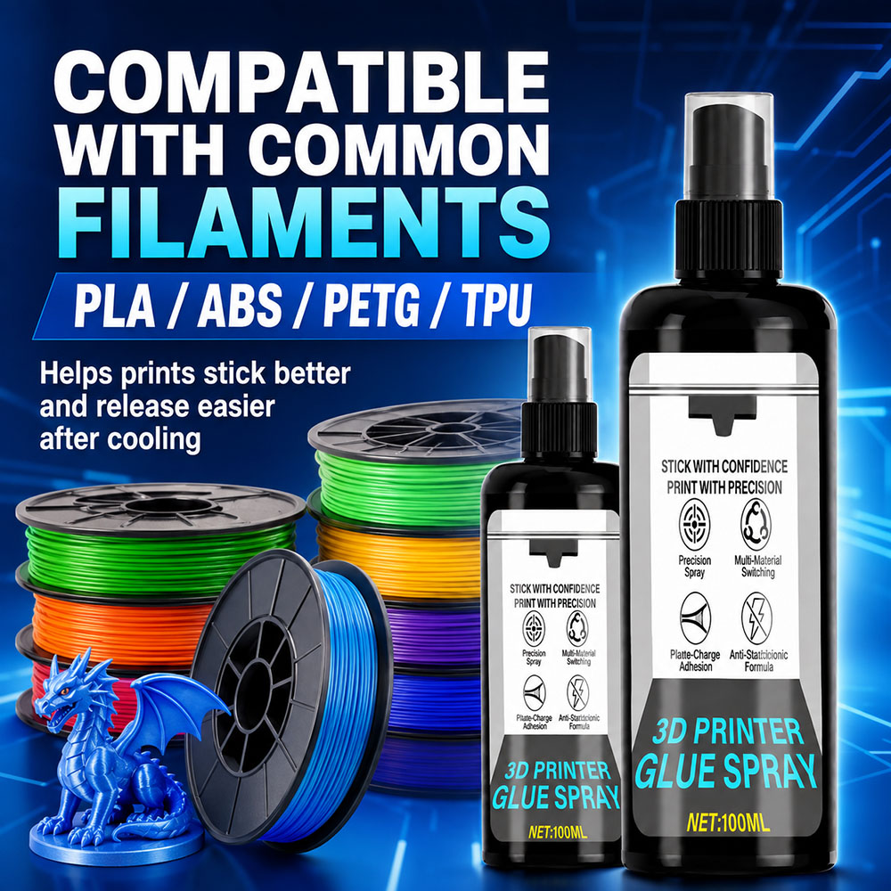 100/200ml Sterke 3D-printerlij - 3D Printer Bed recensie en prijs