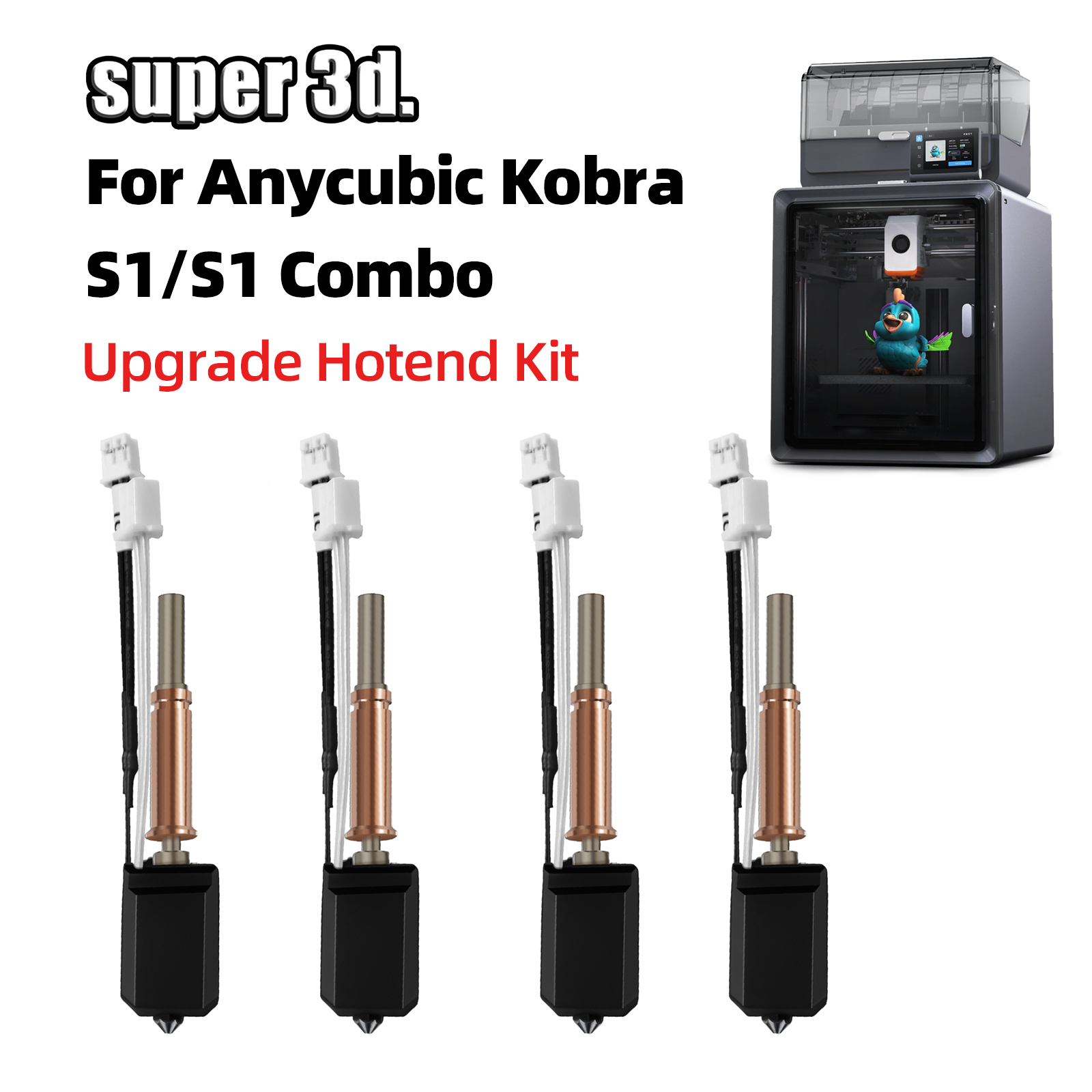 Anycubic Kobra S1 Hotend Kobra - Hotend 0.4Mm recensie en prijs