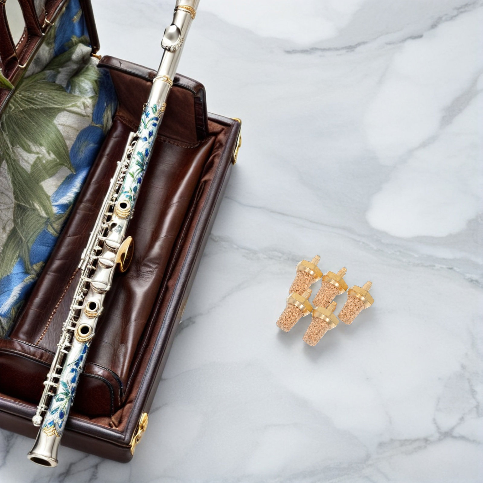 8 stuks koperen filtermondstuk - Nozzle Brass recensie en prijs