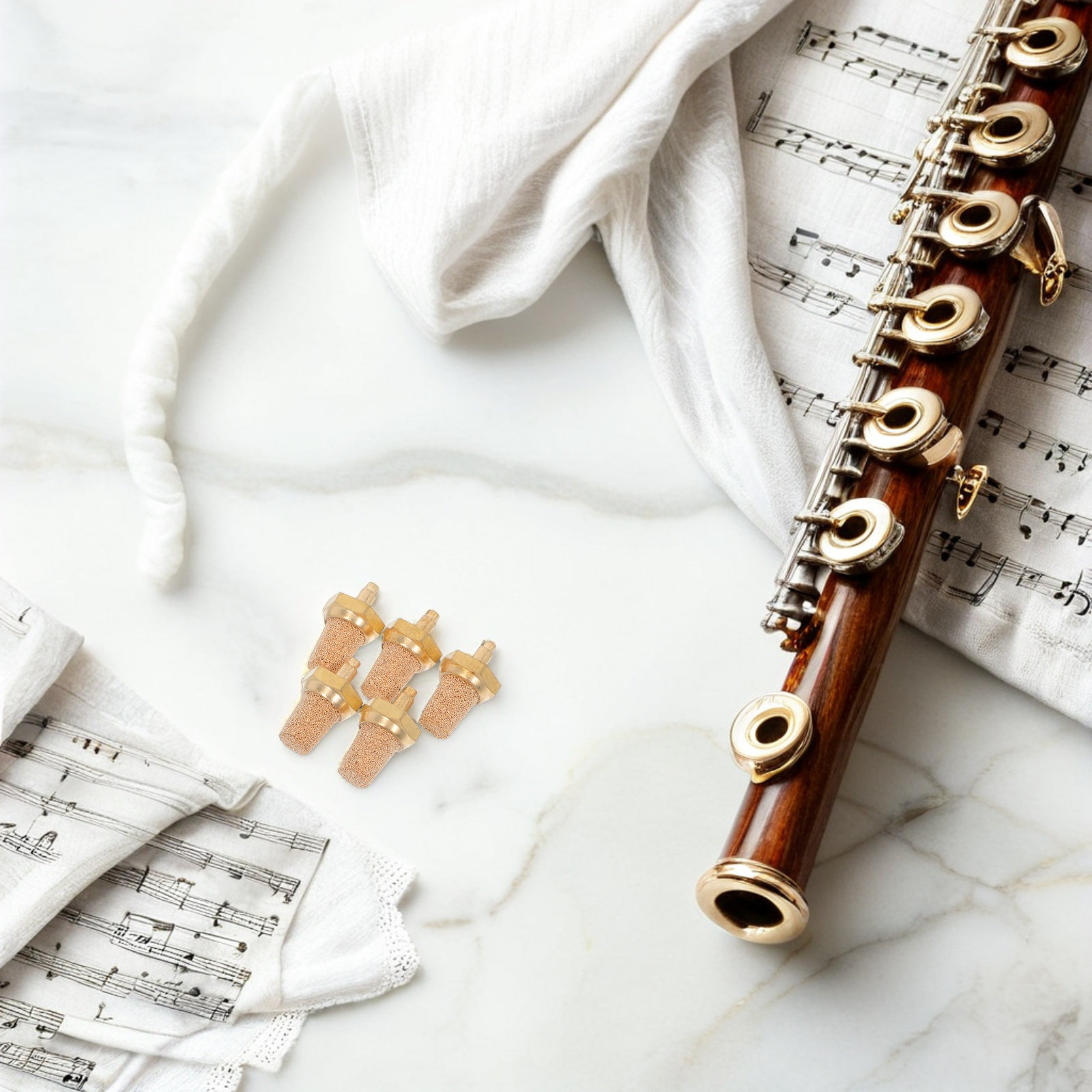 8 stuks koperen filtermondstuk - Nozzle Brass recensie en prijs