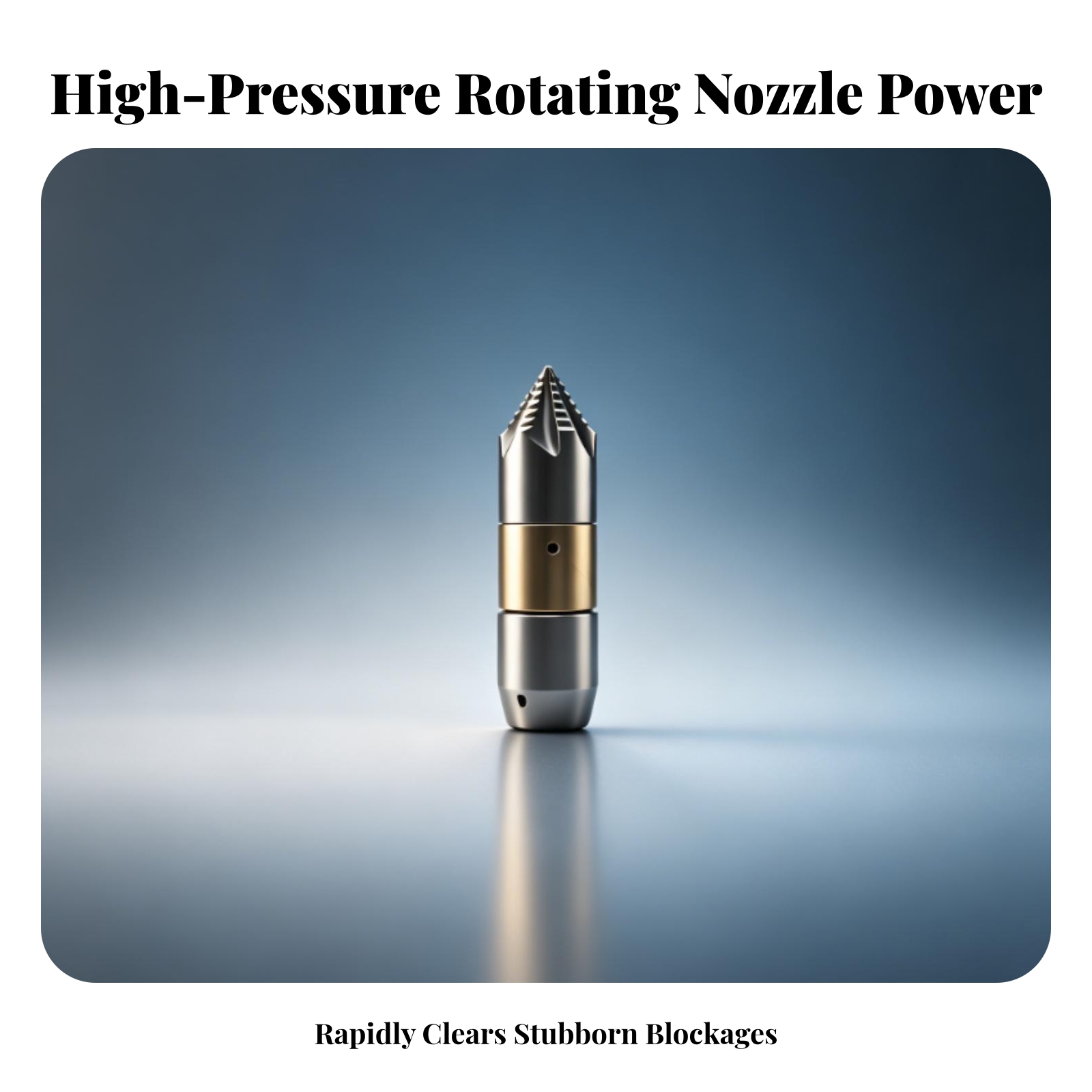 Slijtvast roterend spuitmondst - Nozzle Brass recensie en prijs