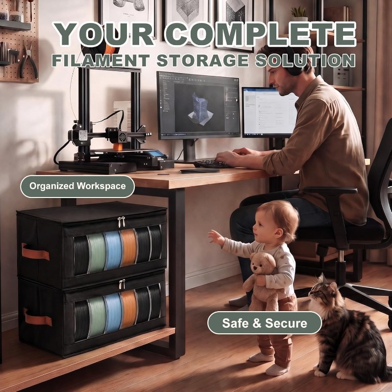 3D-printer filament opbergcont - Enclosure 3D Printer recensie en prijs