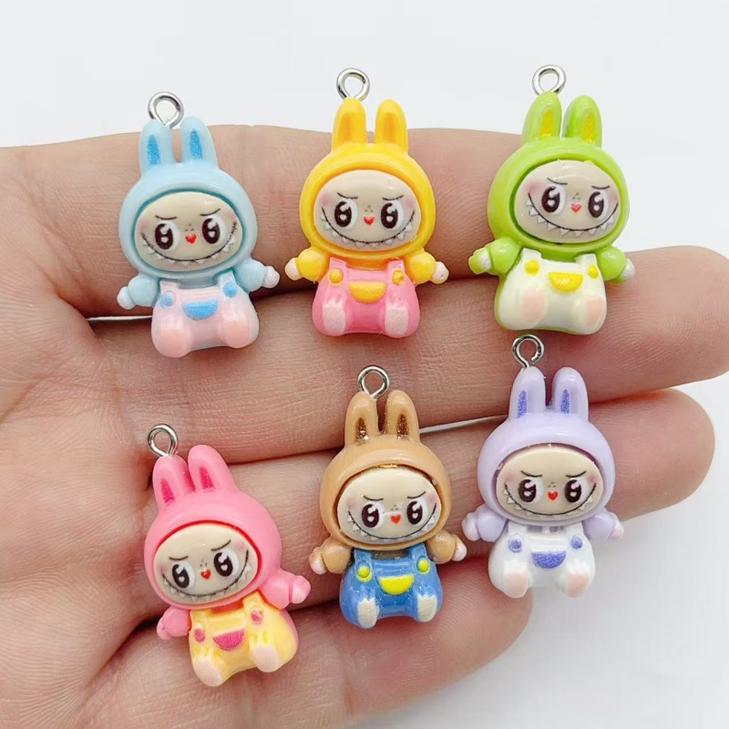 10 stuks Kawaii Konijn Aardbei - Resin recensie en prijs