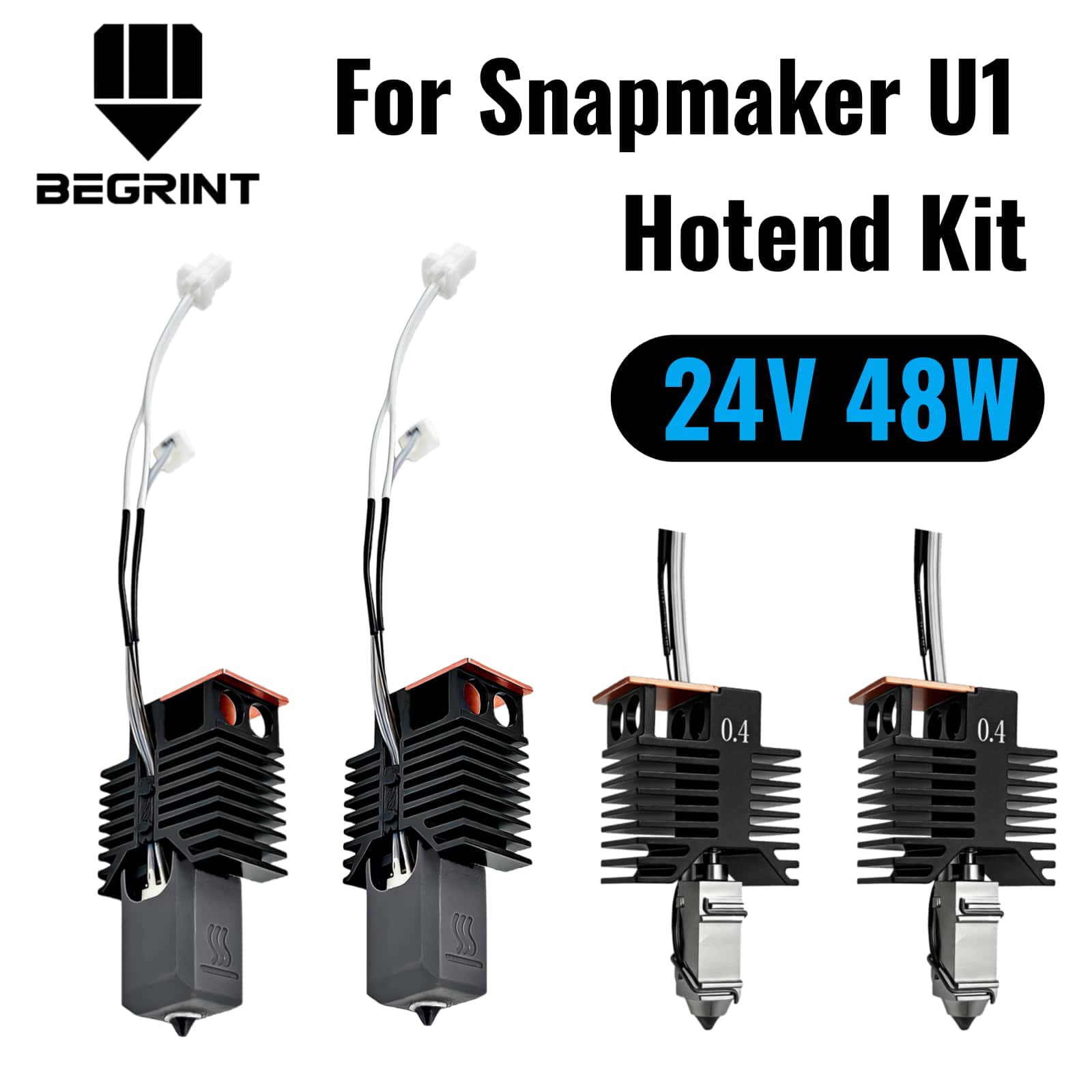 Voor Snapmaker U1 Hotend 24V 4 - High Flow Ceramic Hotend recensie en prijs
