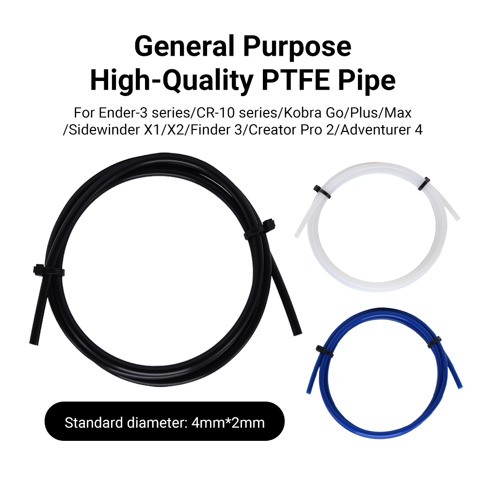 1M Ptfe Buis 2X4Mm Mk8 Hot End - Tpu Filament recensie en prijs