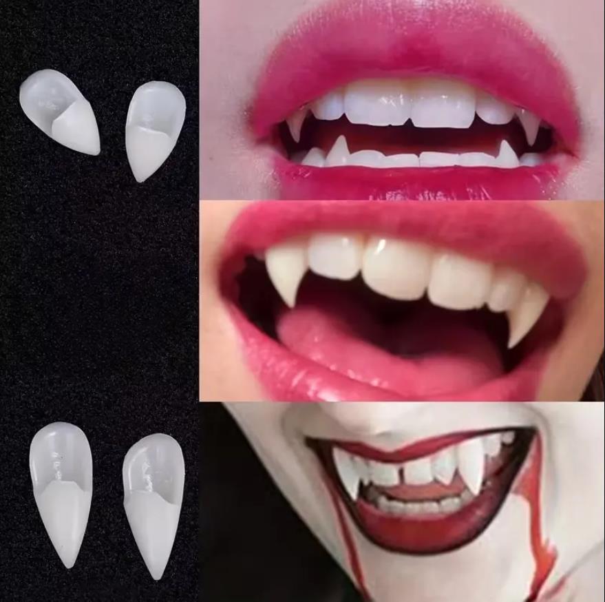 Halloween-set met vampiertande - Resin recensie en prijs