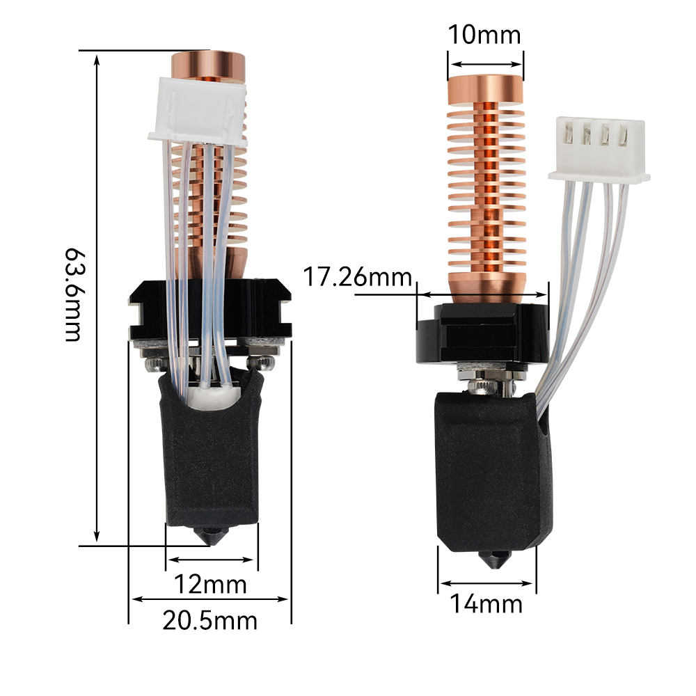 Upgrade Voor Flashforge Advent - Hotend 0.4Mm recensie en prijs