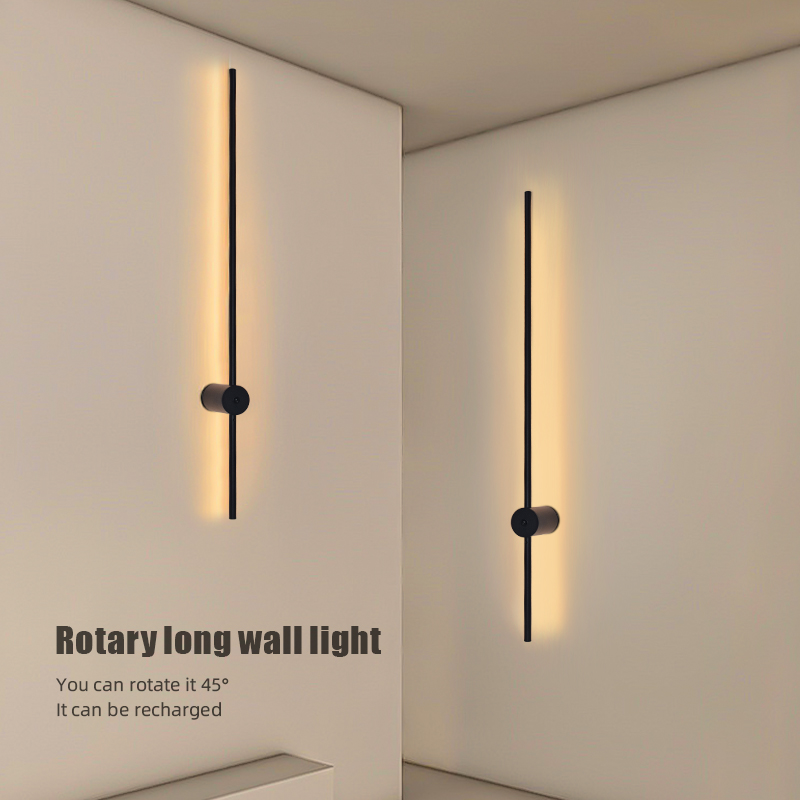 Moderne oplaadbare LED wandlam - Glass Bed recensie en prijs