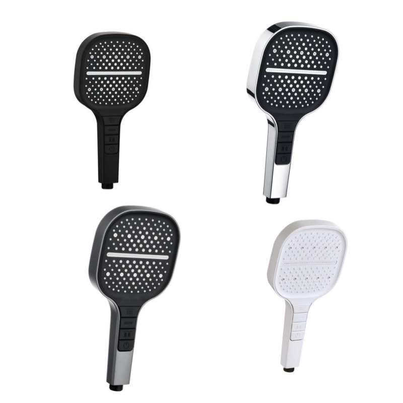 Grote douchekop, 7 modi, verst - Nozzle Brass recensie en prijs