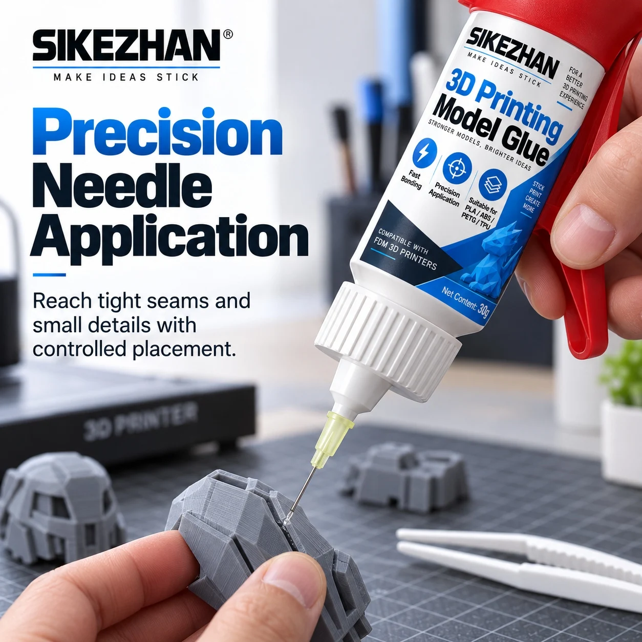 SIKEZHAN 3D-printerlijm, 30 g, - 3D Printer Stand recensie en prijs