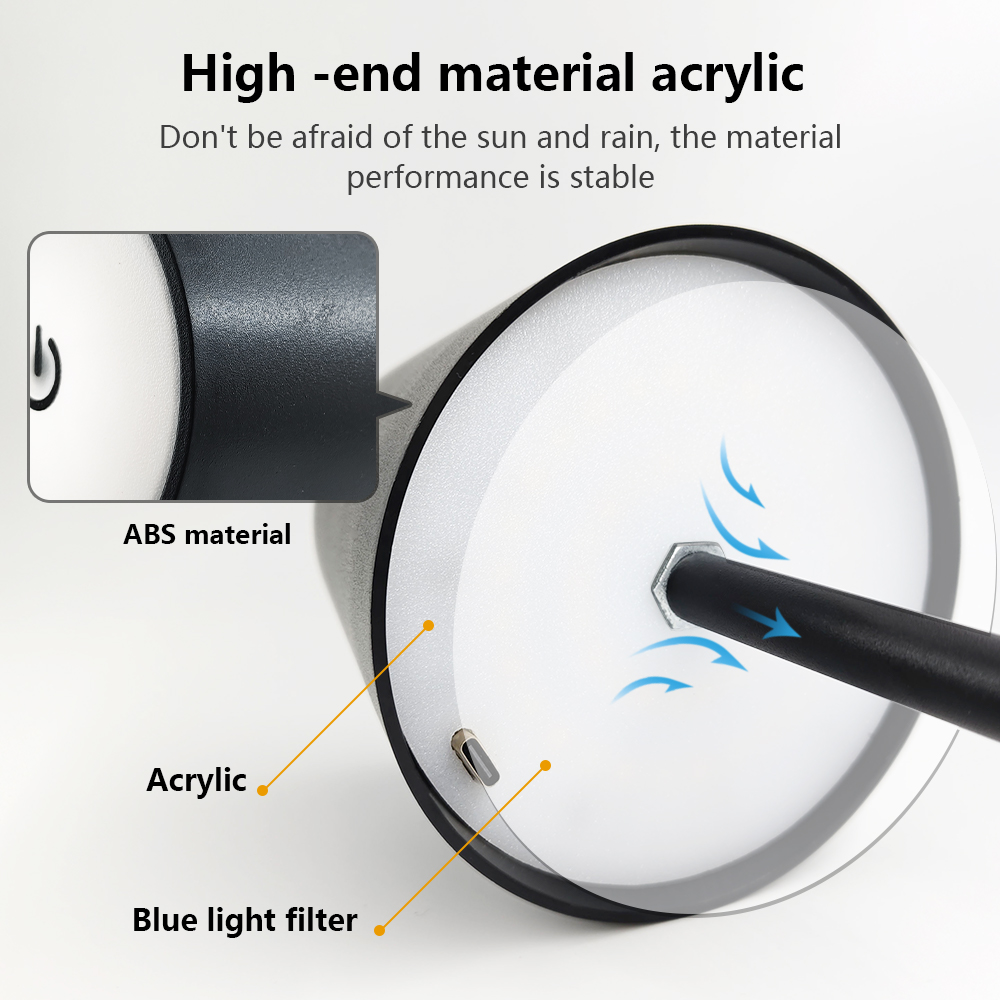 LED Oplaadbare bureaulamp Draa - Glass Bed recensie en prijs